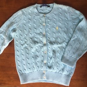 Ralph Lauren 3/4 cable cardigan